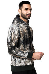 Cargo Shacket Camouflage Print | Oversized Denim Shacket | Mens fashion | Mens wear | Mens denim | Shackets for men | Oversized denim for men  | Black denim  