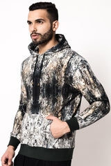 Cargo Shacket Camouflage Print | Oversized Denim Shacket | Mens fashion | Mens wear | Mens denim | Shackets for men | Oversized denim for men  | Black denim  